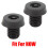 2PC Pool Cue Back Plug Screw Bottom Bumper Protector for Universal/HOW/PERI/Fury 1