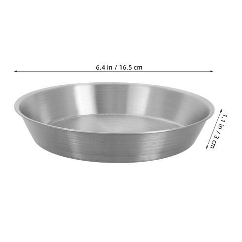 Round Stainless Steel Baking Tray Nonstick Baking Pan for Oven Use 1