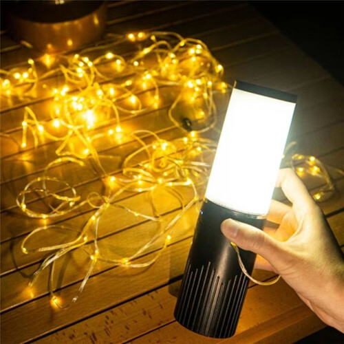 Tent String Lights for Camping Portable LED Flashlight Hiking Light Tent Several Light Modes Outdoor Light Camping A 1