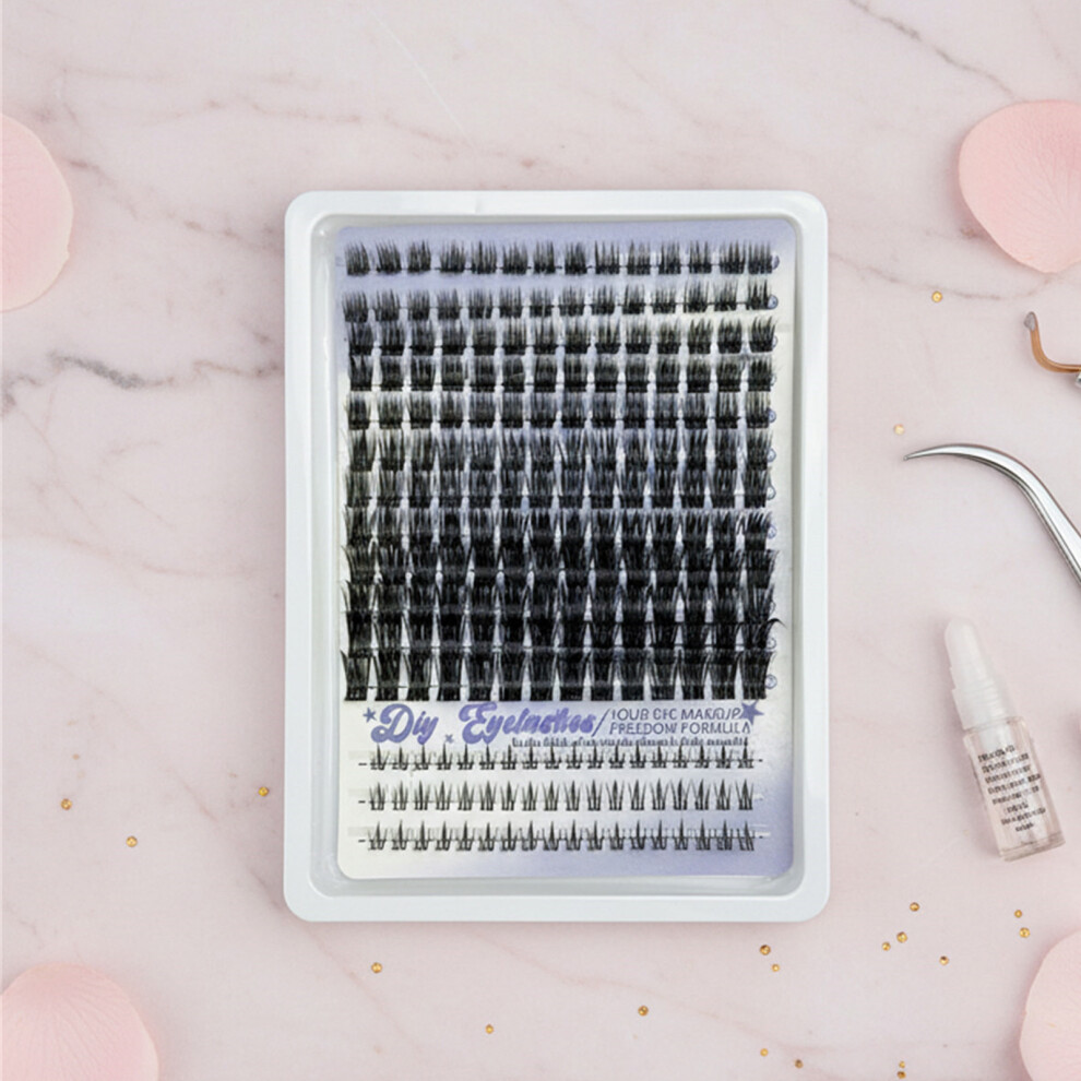 Dachuang Beauty (206) Thick Volume Diy Cluster Lashes For Natural Look
