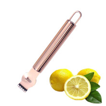 Stainless Steel Fruit Grater & Lemon Shaver for Baking/Cooking – Easy Clean, Anti-Cramp, Long-Lasting Blade