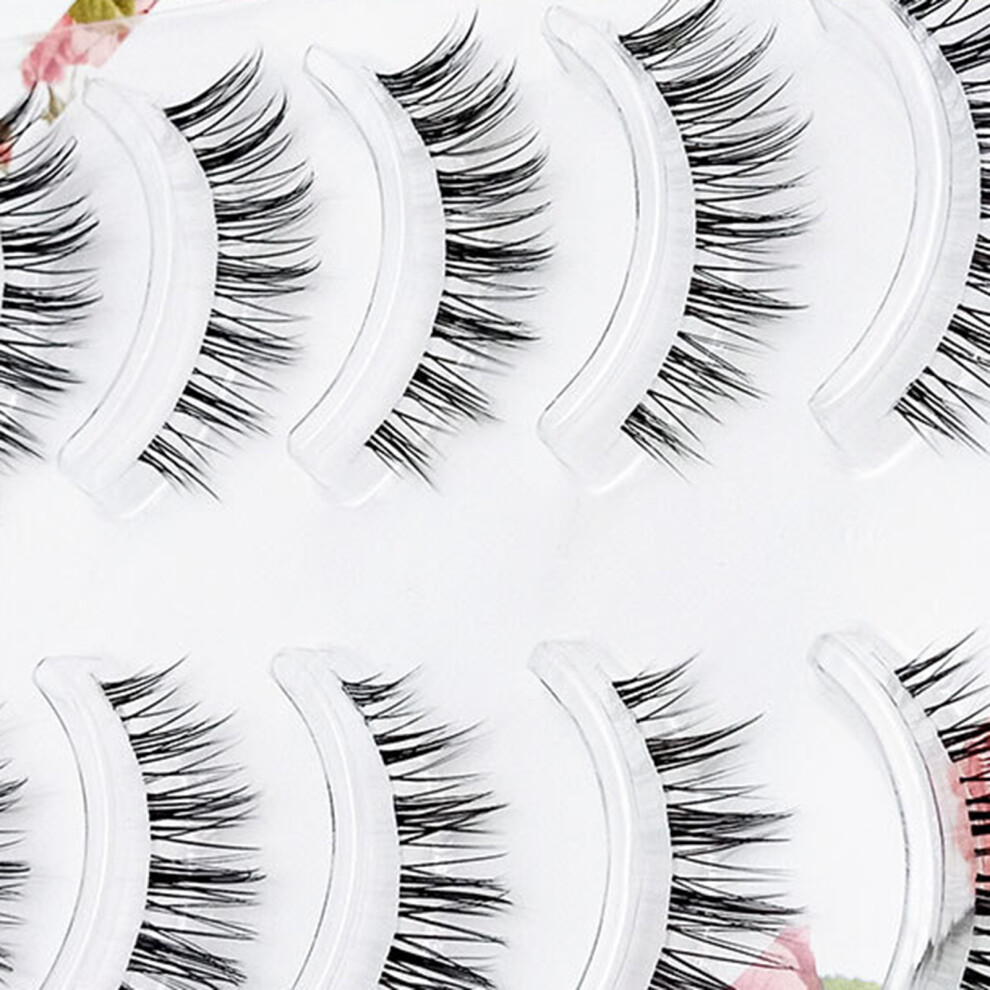 Reach-Tools Asian False Eyelashes, Natural & Comfortable, All-Day Wear