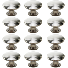 Schrankgriffe Schubladengriffe mit Schrauben 12er-Pack Silver