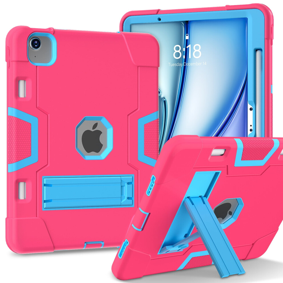 Allytechgroup Shockproof Case For Compatible With Ipad Air 11 Inch (M3/M2, 2024/2025) Â Rugged Tpu+Pc Hybrid, Kickstand, Heavy-Duty, Kids-Friendly, 9009879500162