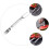Watermelon Slicer Fork 2-in-1 Metal Fruit Cutter 6