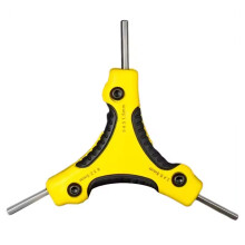 (140 mm) Hex Key Set - Foldable, Chrome Vanadium Steel Tool Kit