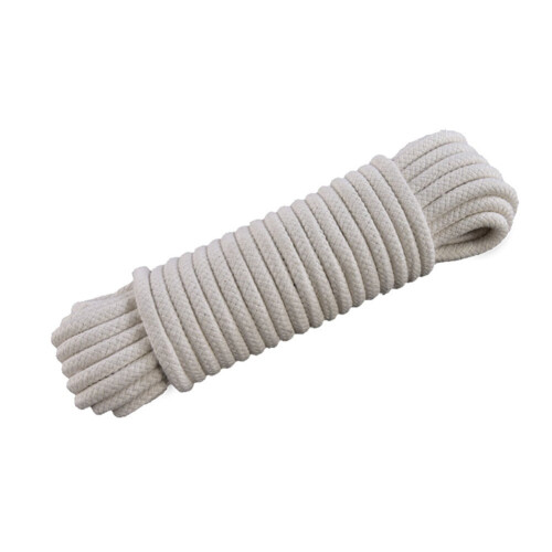 DIY White Core-Spun Cotton Rope Drawstring Hand-Woven Cotton Rope 2