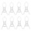 8Pcs Quilt Clips Towel Clips for Beach Chairs Double Thickness Plastic Windproof 4