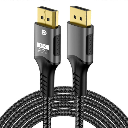 Καλώδιο DisplayPort2.116K8K@120Hz4K@240Hz80Gbps για σύνδεση σε οθόνες παιχνιδιών και άλλα