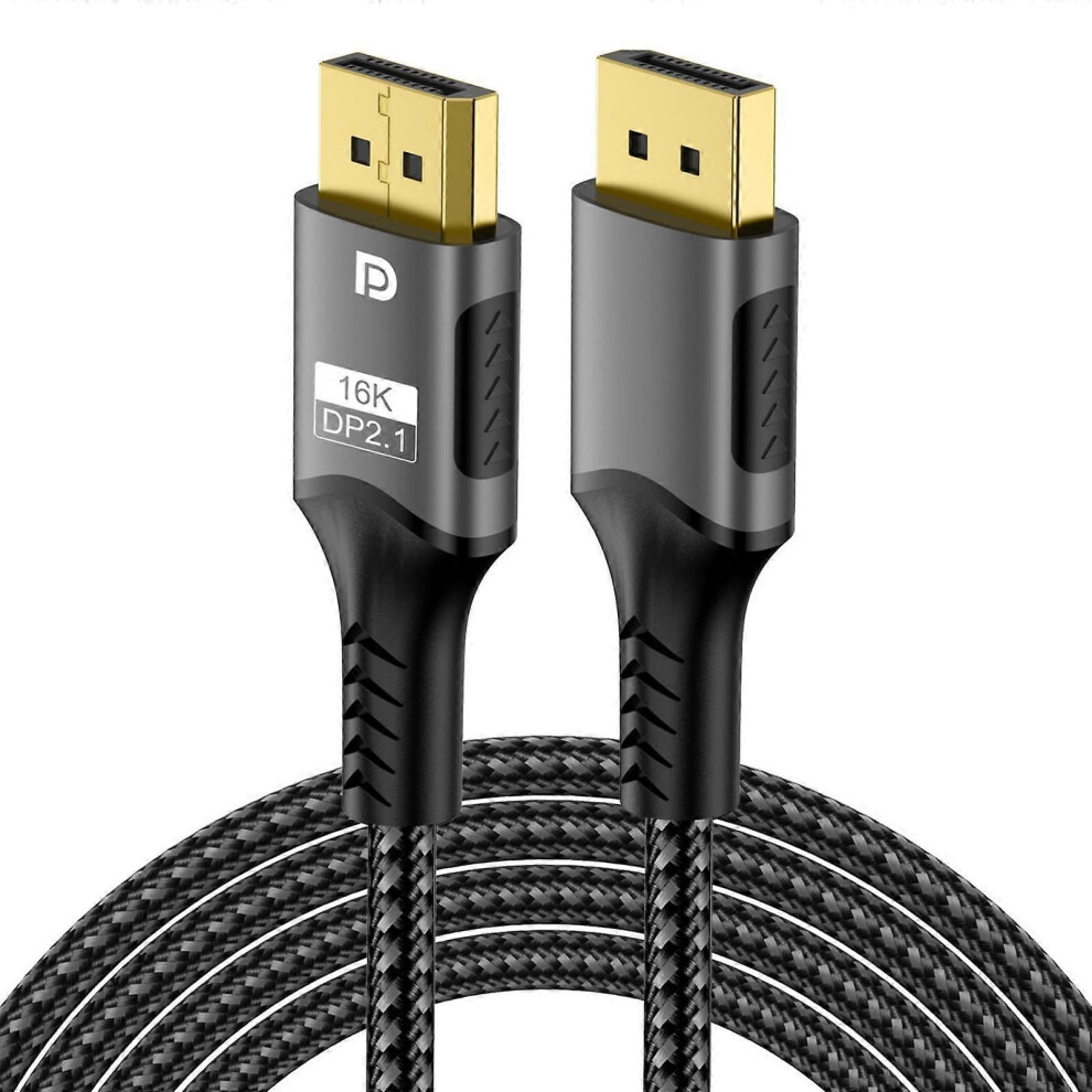 Displayport 2.1 Cable 16K 8K@120Hz 4K@240Hz 80Gbps For Connection To Gaming Monitors And More 9479868416529