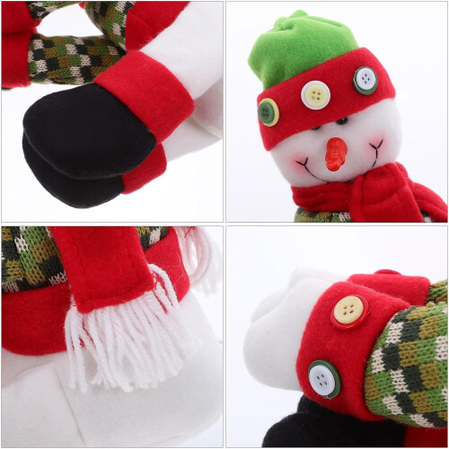 Plush Santa Claus Christmas Tree Topper Decoration 2