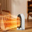 Space Heater Indoor Desktop Electric Heater White 4