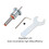 Soft Metal & Plastic Tapered Countersink Drill Bit Adjustable Limit 3.0x8mm 3