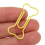 100pcs Black Bone Shape Paper Clips, Lightweight Document Organizer 7