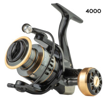 (4000) 5.2:1 High-Speed Spinning Reel, Saltwater/Freshwater Fishing