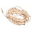 Wooden Photo Clips String with Beads Beige 4
