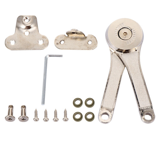 Cabinet Door Hinge Gas Strut Adjustable Friction Lid Support 2