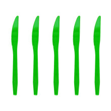 St. Patrick’s Day Party Supplies Set – Green Disposable Plates, Cups, Napkins & Tablecloth with Shamrock Print, Compatible with Home/Bar/Office