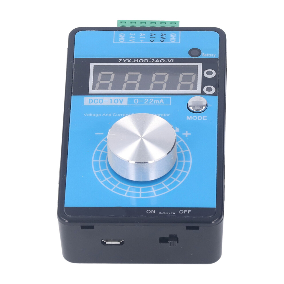 Dc Signal Generator 0-10V & 0-22Ma Output Analog Simulator 24V Dc Power Supply 9391387621126