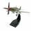 1/72 Κλίμακα 1 US P51 Mustang Μαχητικό Αεροπλάνο Μοντέλο Μεταλλικό Μαχητικό Στρατιωτικό 1
