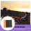 (Orange black) Foldable Waterproof Foam Mat for Outdoor Seating 4