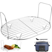 Triani stainless steel roasting rack with handles 1 pack