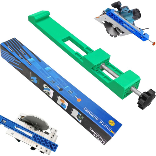 Adjustable Circular Saw Guide Base – Precision Milling & Cutting Clamp, Compatible with Electric Circular Saws