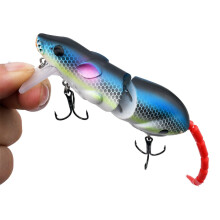 15.5CM Mouse Lure Artificial Plastic Mouse Fishing Lure Swimbait Rat Pike Bass Minnow Floatingbaits Fishing Tackle Accessories