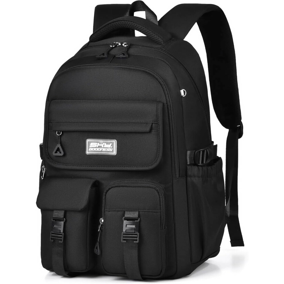 School Backpack Preppy Large 15.6 Inch Laptop Waterproof 9401284143390