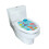 WC Pedestal Pan Cover Sticker Mixed Designs D 2
