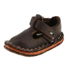 Blythe Doll Flat Shoes Dark Brown Pair for 12 Inch