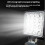 Compactly LED Work Light Charging With USB Power Output Foldable ABS Housing For 14.4-20V Lithium Batteries Lighting Tool 6