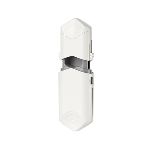 White Pill Cutter for Small/Tiny Pills, Cuts Multiple at Once, Compatible with Sharp Stainless Steel Blade