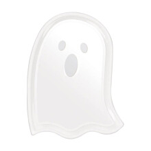Halloween Serving Trays – Pumpkin, Ghost & Bat Design, PET, Multi-Size, for Fall Parties