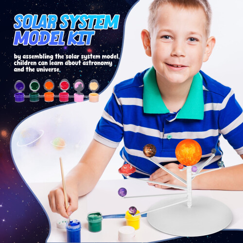 Solar System Model Kit Astronomy Educational Toy Set 2