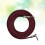 Electric Guitar Amp Cable Red Plastic 1Pack 3