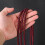 Electric Guitar Amp Cable Red Plastic 1Pack 5