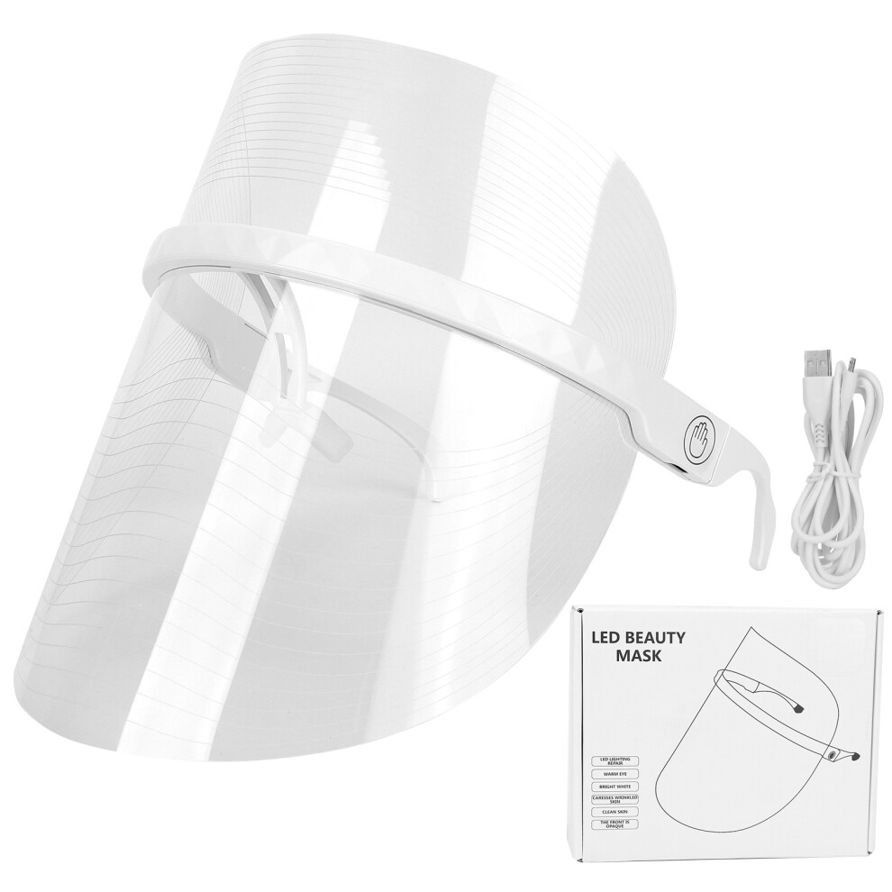 Light Advanced Therapy Mask, Rechargeable Anti Aging Device For Facial Rejuvenation, Breathable And Ergonomically Designed