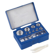Scale Weights Set, 17Pcs Weight Test Scale Set, Test Jewelry Scale 211.1g For Industry Scale Equilibrium Calibration