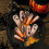Halloween Nails 24Pcs Pumpkin Bat Design 7