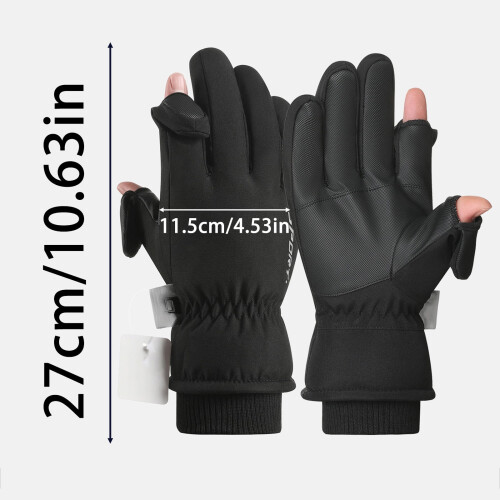 Winter Gloves Thermal Touchscreen Windproof Waterproof for 2