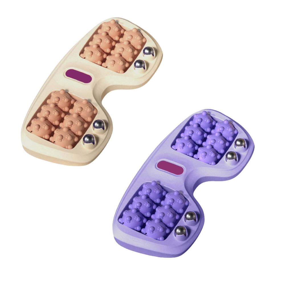 Reflexology Foot Roller Massager for Plantar Fasciitis Dual