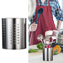 Stainless Steel Chopsticks Storage Bucket Drain Chopsticks Cage Kitchen Chopsticks Rack Chopsticks Cage