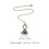 Pull Chain Extension White Crystal Vintage Pendant Chain 2 6