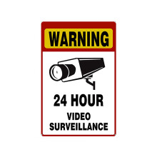2026 New Camera Signs for Home Video Surveillance Signs Outdoor 20*30Cm