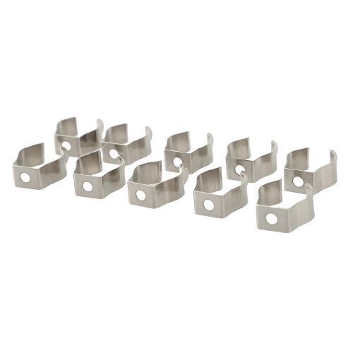 10PCS Heavy Duty Spring Terry Clips for Tools, Open Type Manganese Steel