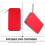 Dvd Storage Bags Red 1Pack 6