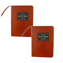 One Minute With God for Men: 365 Devotions Brown Faux