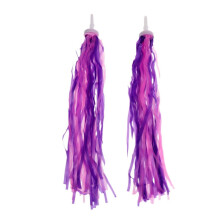 Set of 2 Children Bike Handlebar Streamers Tassels Ribbons
