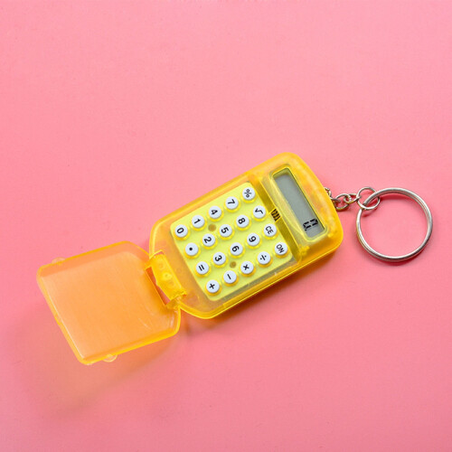 Keychain Calculator Portable Mini Digital 1pc 2